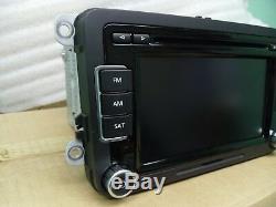 VW VOLKSWAGEN RCD-510 Touch Screen AM FM Radio 6 Disc Changer MP3 CD Player OEM