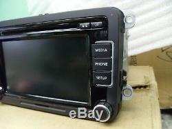 VW VOLKSWAGEN RCD-510 Touch Screen AM FM Radio 6 Disc Changer MP3 CD Player OEM