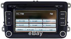 VW Volkswagen 6 Disc Changer CD Player Touch Screen RCD-510 Rear Camera MP3 XM