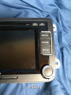 VW Volkswagen RCD-510 Radio Stereo 6 Disc Changer MP3 CD Player Touch Screen OEM