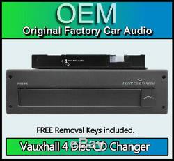 Vauxhall CD player, Philips CDC3 4 disc CD changer, cartridge 326559176 09134884