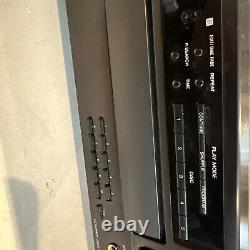 Vgt Sony CDP-C601ES 5 Disc CD Carousel Changer Player With Remote, Cables, Works
