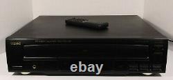 Vintage 1995 Teac PD-D2200 5 Disc CD Changer Player With Remote Tested Works EUC