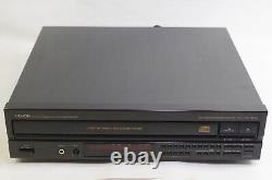 Vintage Denon Model DCM-520 Hi-Fi Rotating 5 Disc Carousel CD Changer and Player