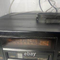 Vintage Pioneer PD-M650 6 Disc CD Changer player Tested And Works