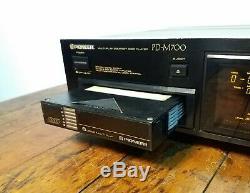 Vintage Pioneer PD-M700 Multi-Play 6 Compact Disc CD Changer Player 1988