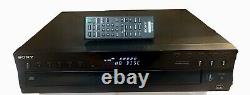 Vintage Sony 5 Disc CD Changer Player USB Front Recorder withRemote, CDP-CE500