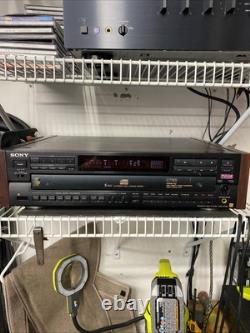 Vintage Sony C77ES 5 Disc Audio File Quality Changer