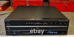 Vintage Sony CD Player Changer/5disc/made In Japan