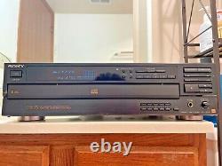 Vintage Sony CDP-C601ES 5 Disc CD Disc Changer Player