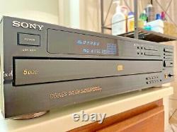 Vintage Sony CDP-C601ES 5 Disc CD Disc Changer Player