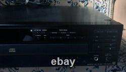 Vintage Sony CDP-C601ES 5 Disc CD Disc Changer Player Clean TESTED WORKING