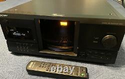 Vintage Sony CDP-CX235 Mega Storage 200 Disc CD Player Changer with Remote, Tested