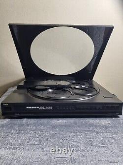 Vintage Technics 5-Disc CD Changer Player SL-PC10 1989 Tested Carousel Turntable