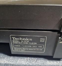 Vintage Technics 5-Disc CD Changer Player SL-PC10 1989 Tested Carousel Turntable