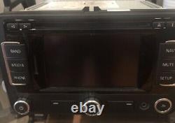 Volkswagen Oem Vw Jetta Gli Tijuan Radio Stereo Headunit CD Player 2010-2017