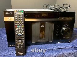 -WORKING GREAT! - Sony BDP-CX7000ES 400 Disc Changer/Blu-ray Player With Remote