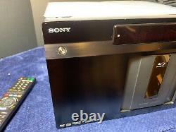 -WORKING GREAT! - Sony BDP-CX7000ES 400 Disc Changer/Blu-ray Player With Remote