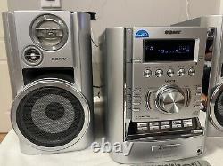 WOW! Sony CMT-HP7 Micro Hi-Fi Stereo System Component 5 Disc Changer Speakers