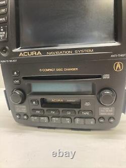 With CODES 2003-2006 ACURA MDX OEM FRONT NAVIGATION SYSTEM RADIO 6 DISC CHANGER