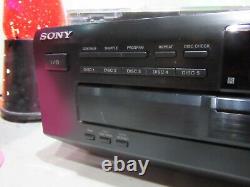 Workiing Sony CDP-CE335 5 Disc CD Player Changer with Digital Output No Rmt