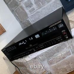 Working Sony CDP-C725 Japan Optical Digital Out 5-Disc CD Changer Player 1992
