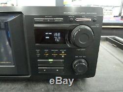 Working Sony Cdp-cx400 400 Disc CD Player Changer With Fresh Belts Installed