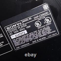 Working Sony DVP-CX850D Disc Explorer 200 DVD/CD/SACD Changer Player + Remote
