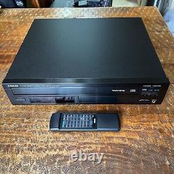 YAMAHA CDC-845 Natural Sound 5 Disc CD Changer Player with Remote CLEAN