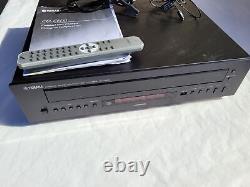 Yamaha CD C600 CD Player 5 Disc Changer with Remote Control Instructions in Box