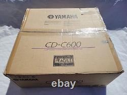 Yamaha CD C600 CD Player 5 Disc Changer with Remote Control Instructions in Box