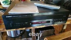 Yamaha CD C600 CD Player 5 Disc Changer with Remote Control and Instructions