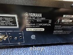 Yamaha CD-C600 Natural Sound 5 Disc CD Changer Vintage No Remote CDC600 A+