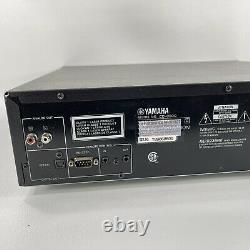 Yamaha CD-C600 Natural Sound Compact Disc Player 5-Disc CD Changer USB-No Remote