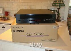 Yamaha CD-C600 five-disc CD Changer Black iPod/USB Compatible BRAND NEW Player 5
