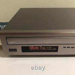 Yamaha CDC-625 Natural Sound 5 Disc Disk Changer CD Player With Remote Manual