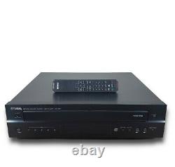 Yamaha CDC-697 5-Disc Carousel CD DISC Changer Player With Remote & Cords