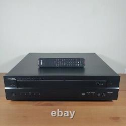 Yamaha CDC-697 5-Disc Carousel CD DISC Changer Player With Remote & Cords