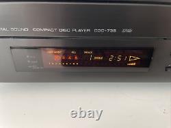 Yamaha CDC-735 Natural Sound CD Player 5 Disc Changer Digital Out New Belt