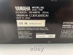 Yamaha CDC-735 Natural Sound CD Player 5 Disc Changer Digital Out New Belt