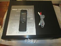 Yamaha CDC-845 5-Disc Compact Disc CD Changer Player With REMOTE NEAR MINT COND